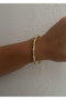 Heliophilia Silver Pulsera de Latón Dorada 14 cm